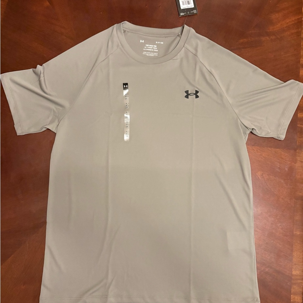Under Armour Men's Tan Short Sleeve Tee